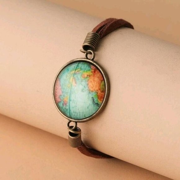 Handmade Map Bracelet - Picture 2 of 2